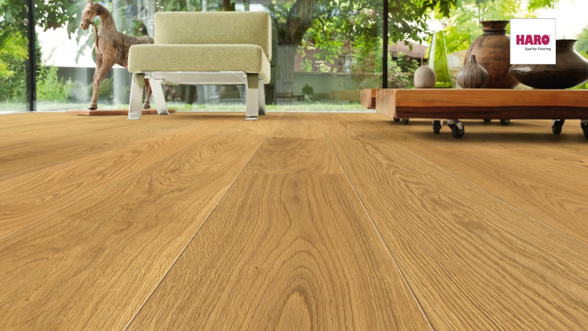 Haro Parquet Flooring - Series 4000 naturaLin plus Exclusive Oak (531677)