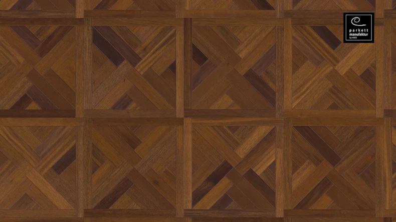 Haro Parquet Flooring - Parquet Manufacture NF Tafel 4V St.Andrew oleovera Merbau (535314)