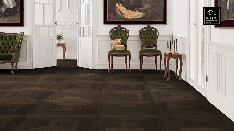 Haro Parkett - parkettmanufaktur NF Tafel 4V Loop oleovera Achateiche (535318)