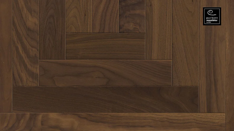 Haro Parkett - parkettmanufaktur NF Tafel 4V Loop oleovera Amerikanischer Nussbaum (535320)