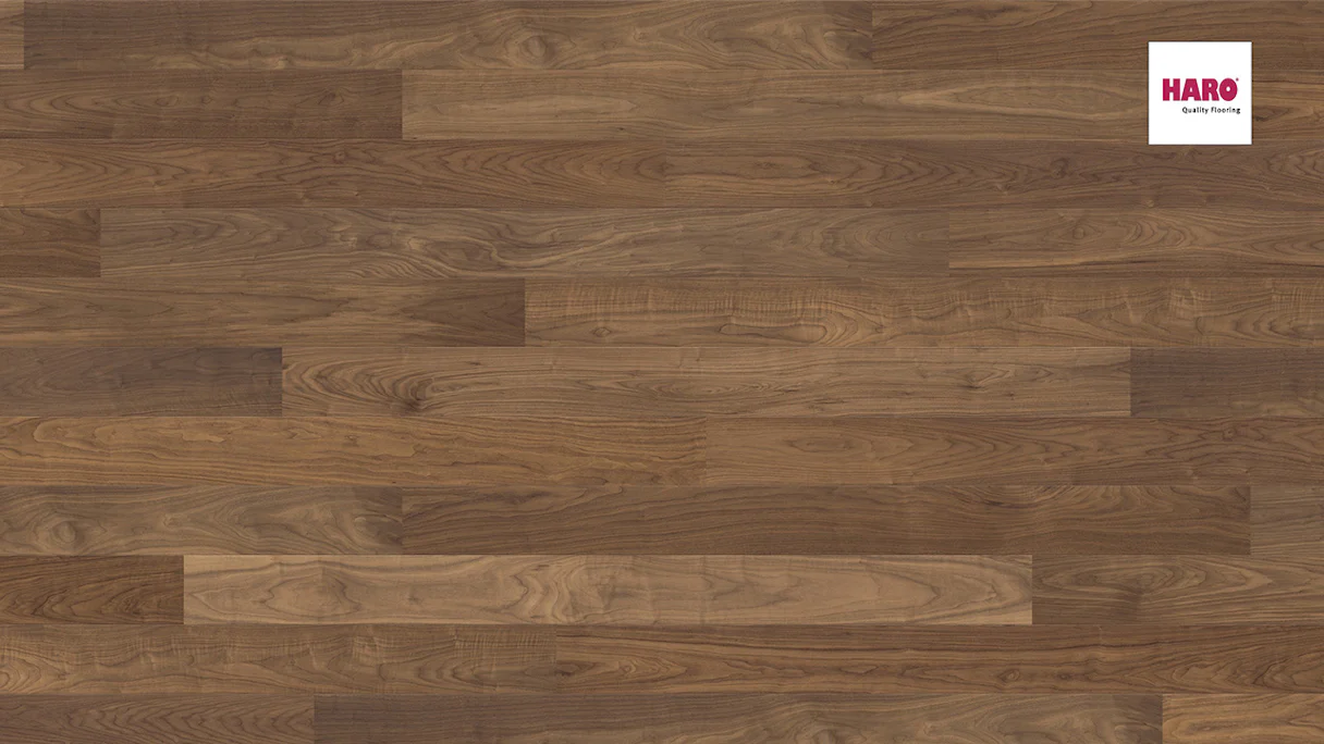 Haro Parquet Flooring - Serie 4000 2V naturaDur American Walnut Margin (535453)