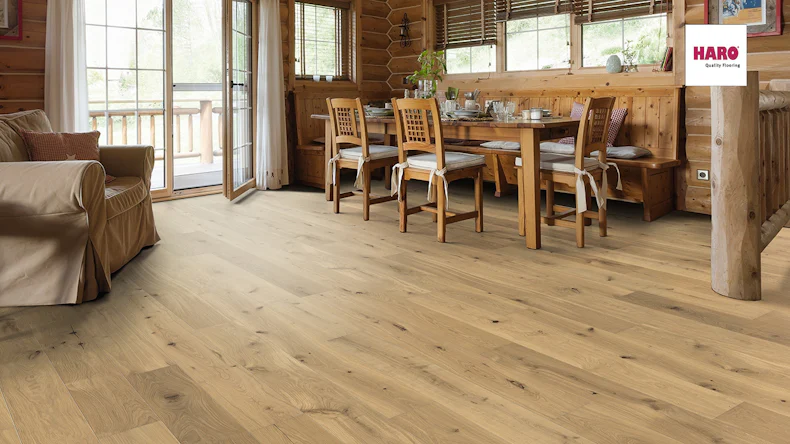 Haro Parquet - Serie 4000 4V naturaLin plus Quercia Puro invisibile Sauvage (535618)