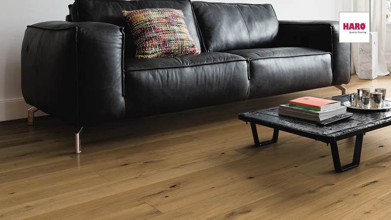 Haro Parquet - Serie 4000 4V naturaLin plus Quercia Puro invisibile Sauvage (535618)