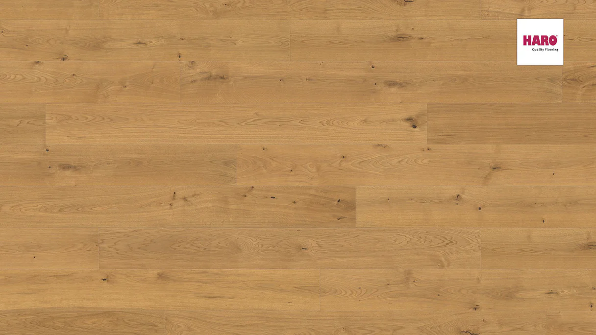 Haro Parquet Flooring - Series 4000 Plaza 4V naturaDur Oak Markant (536546)
