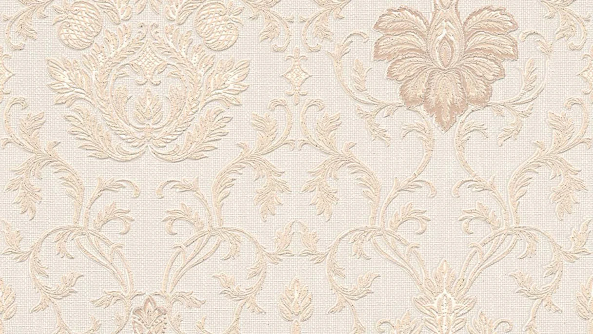 Belle Epoque wallpaper ornaments vintage cream 017