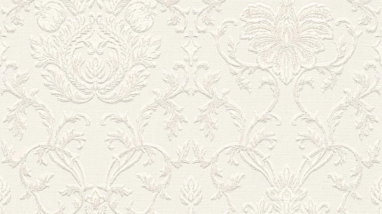 Belle Epoque wallpaper ornaments vintage white 062