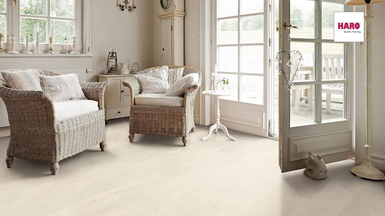 Haro Tritty 100 - Silent CT Loft 4V Eiche Emilia weiß authentic soft - SA (538740)