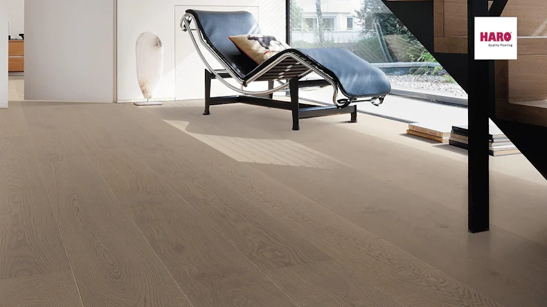 Haro Parkett - Serie 4000 4V naturaLin plus Eiche muschelgrau Markant (538946)