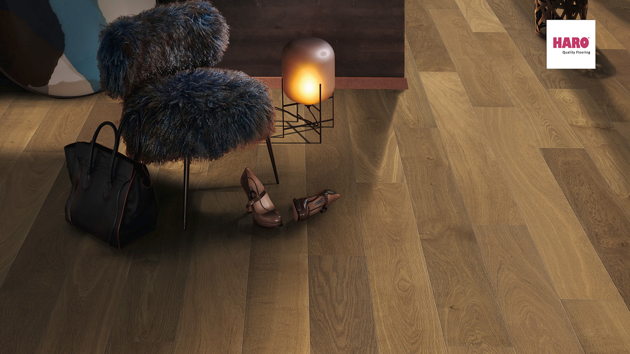 Haro Parquet 4000 Smoked oak striking structured naturaLin plus
