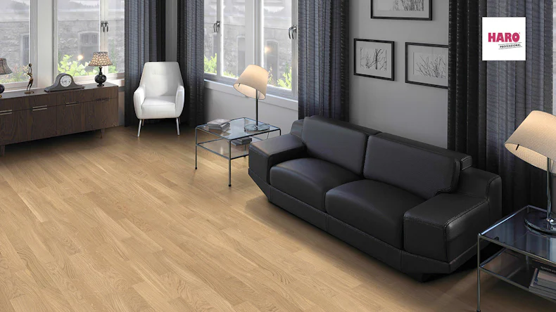 Haro Parkett 4000 Stab Allegro Eiche invisible Trend permaDur (540131)