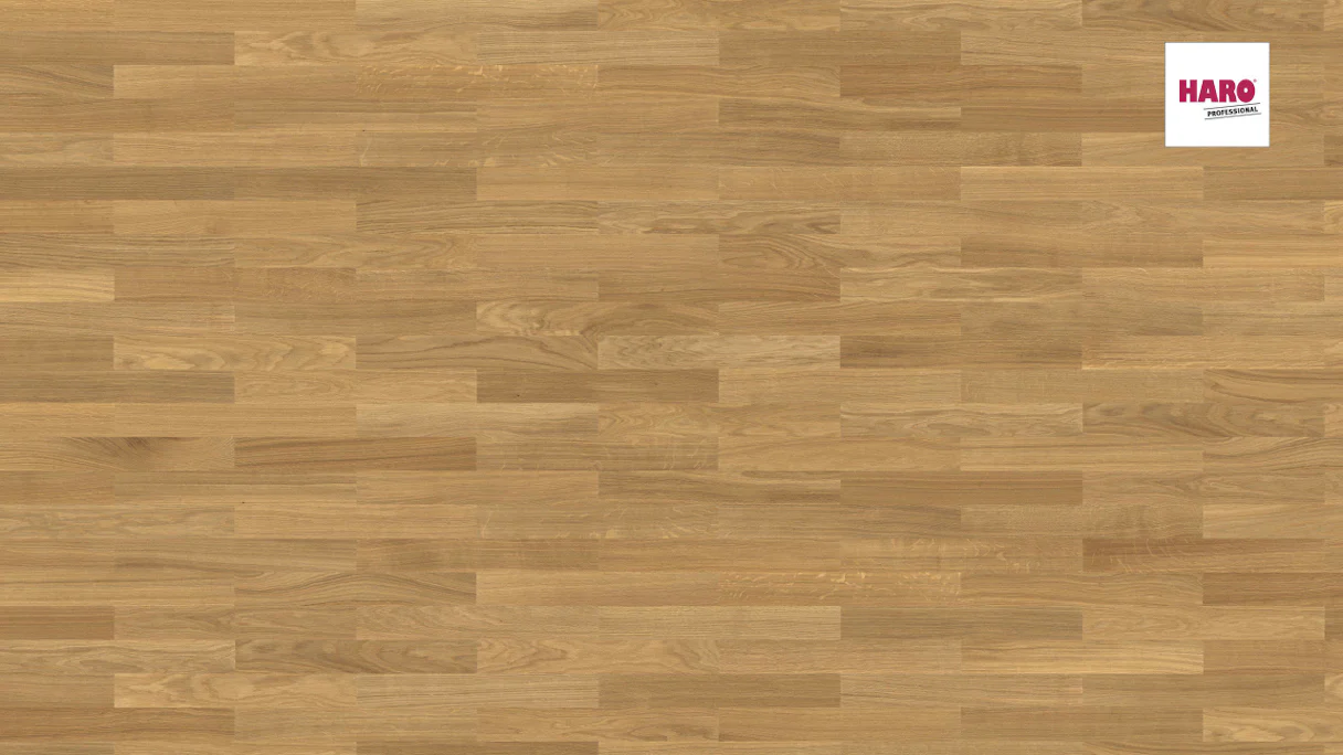 Haro Parquet Flooring - Series 4000 Stab Allegro naturaLin plus Oak invisible Trend (540132)