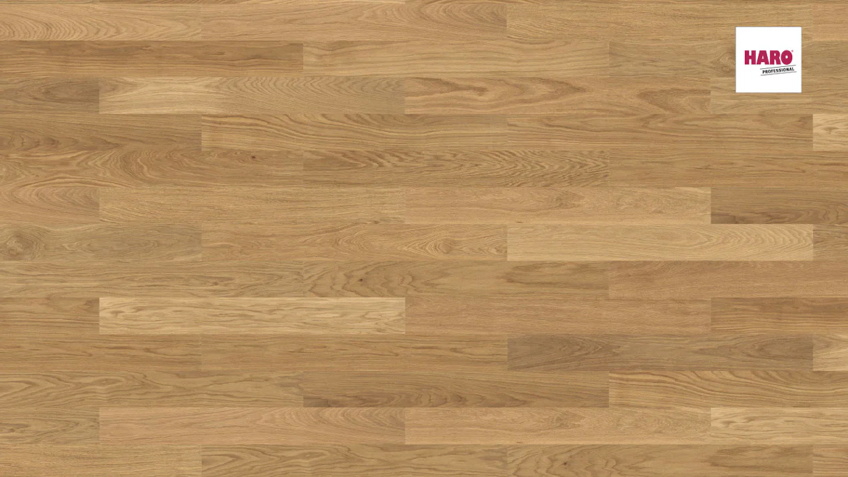 Haro Parquet Flooring - Series 4000 Stab Prestige naturaLin plus Oak invisible Markant (540155)