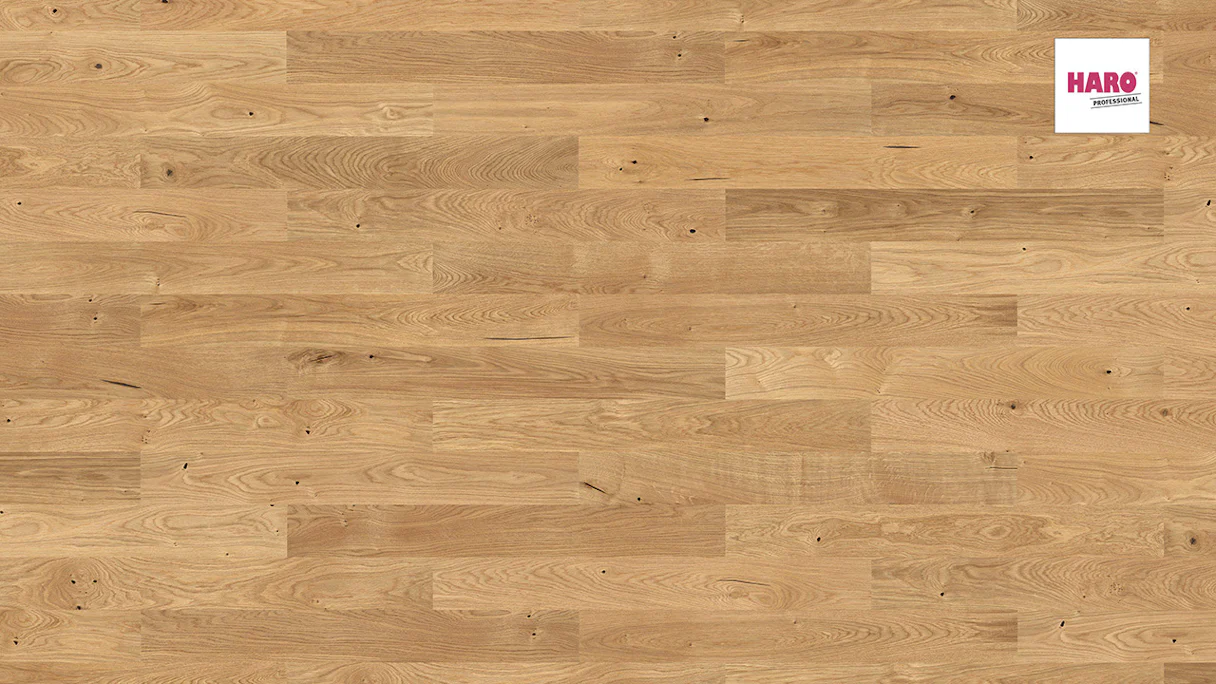 Haro Parquet Flooring - Series 4000 Stab Prestige permaDur Oak Sauvage (540156)