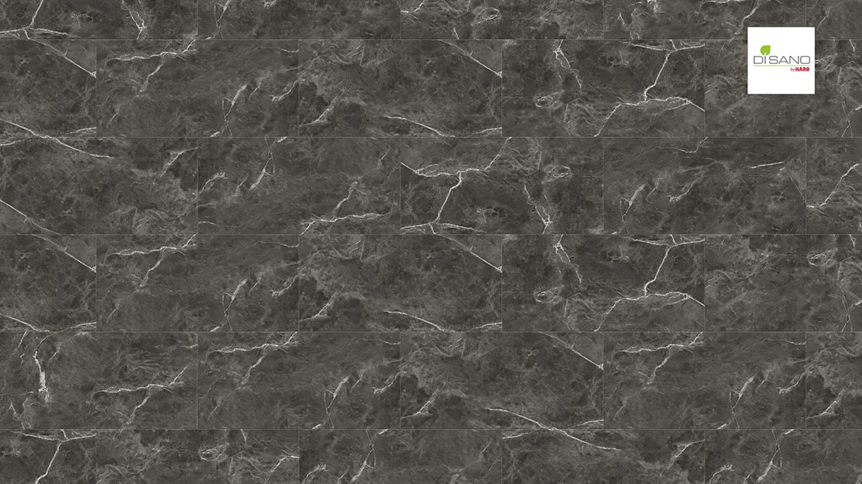 Haro Organic Flooring - Disano Project Piazza 4VM Marble anthracite (540358)
