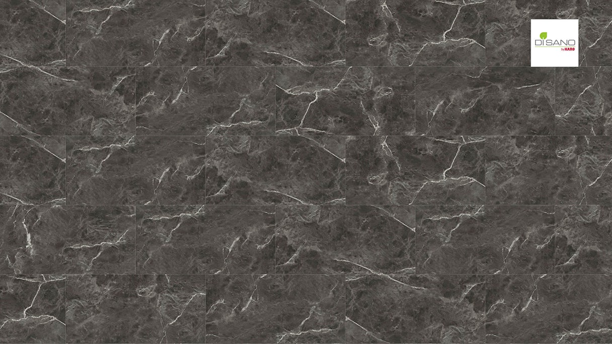 Haro Organic Flooring - Disano ClassicAqua Piazza 4V Marble anthracite stone (540367)