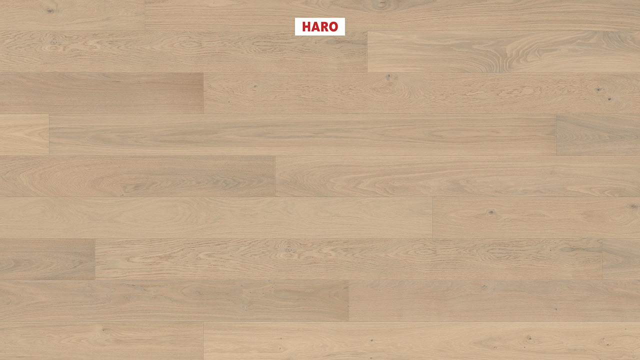 Haro Parkett - Serie 4000 NF Stab LA Maxim 4V naturaLin plus Eiche lichtweiß Markant (540990)