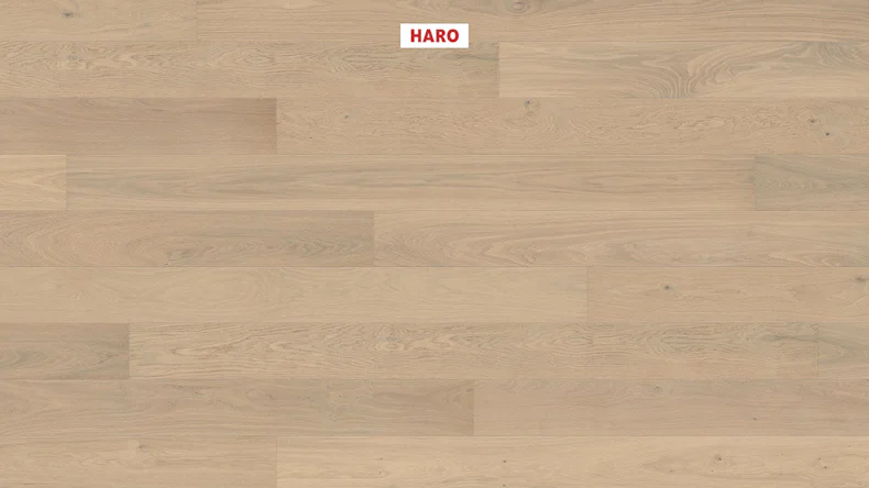 Haro Parkett - Serie 4000 NF Stab LA Maxim 4V naturaLin plus Eiche lichtweiß Markant (540990)