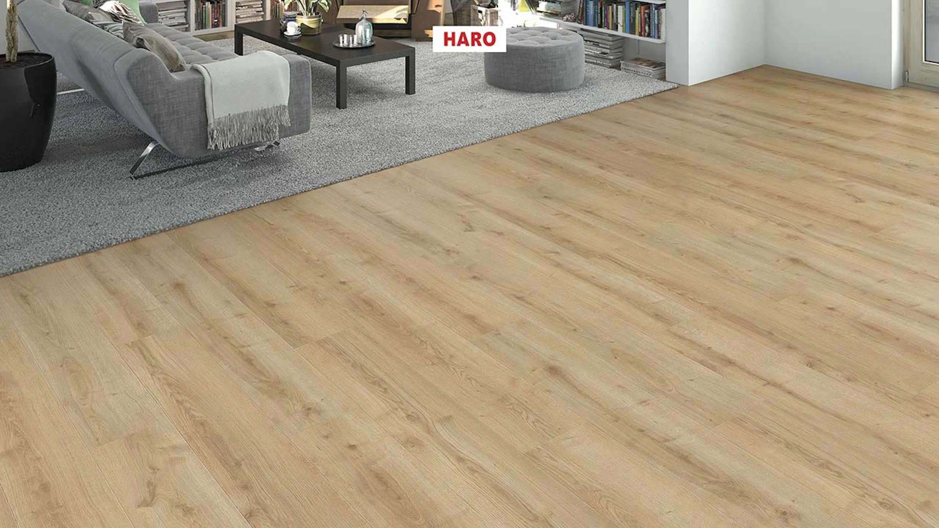Haro Organic Flooring - Disano WaveAqua TC LA 4V Ontario Oak pure (541243)
