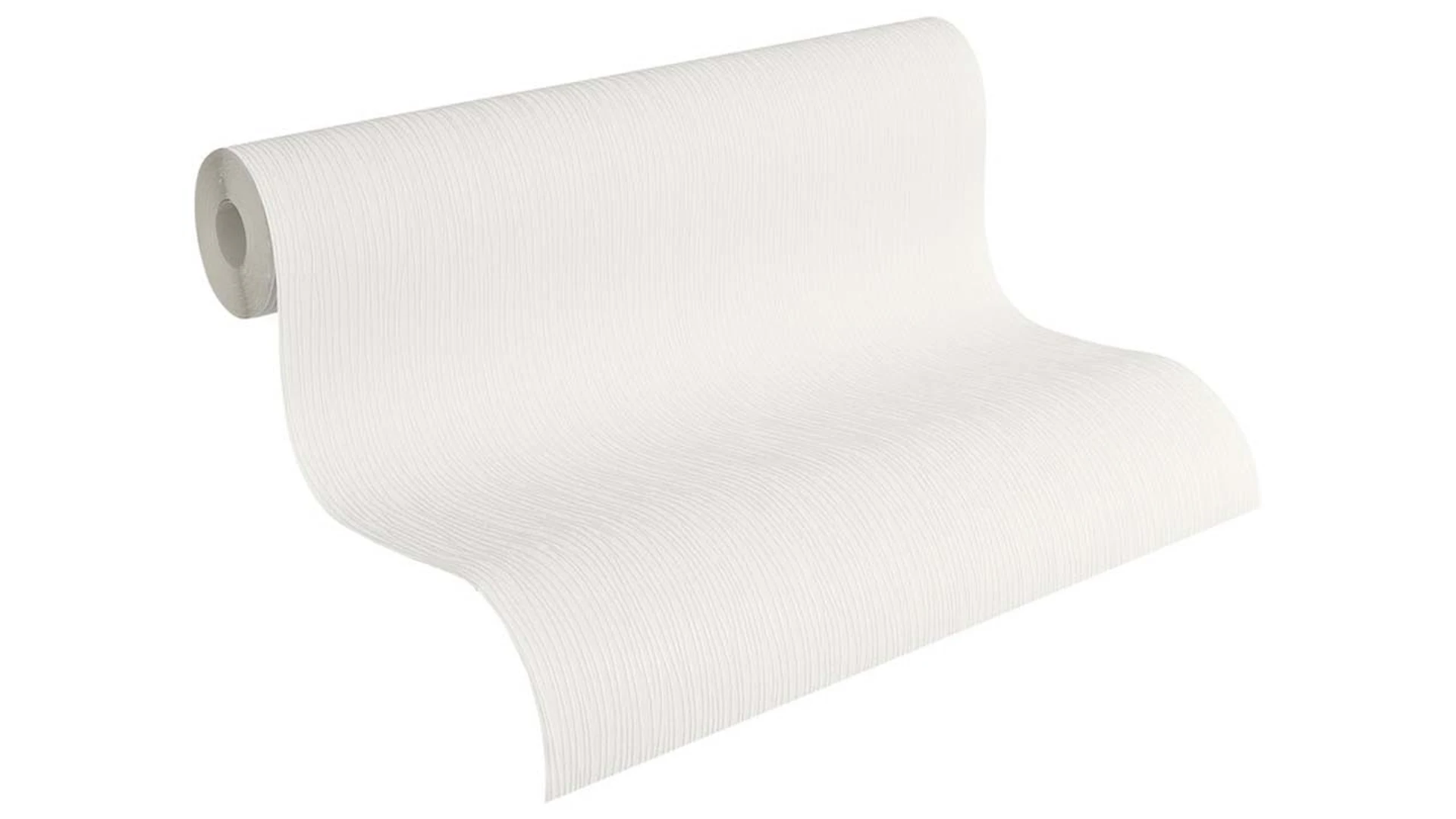 carta da parati in vinile con texture di carta da parati bianca bianca a strisce in stile moderno Simply White 260