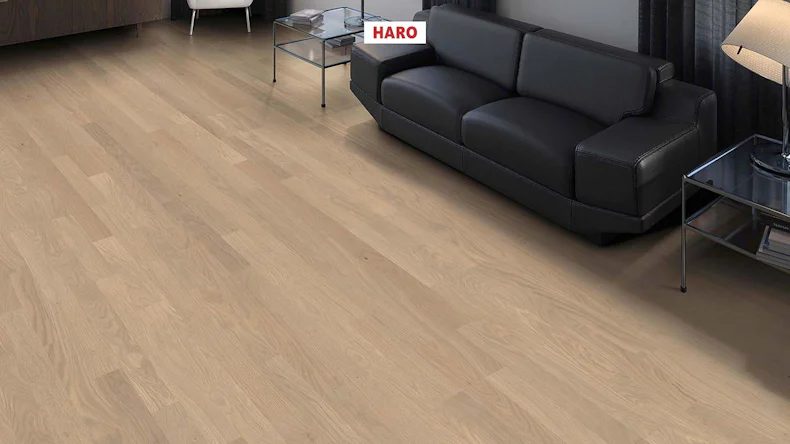 Haro Parkett - Serie 4000 NF Stab Allegro naturaDur Eiche sandgrau Naturale (543499)