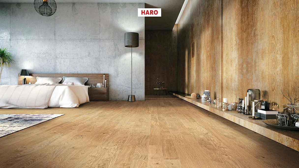 Haro Parquet Flooring - Series 4000 NF Stab Classico naturaDur Oak Trend (543547)