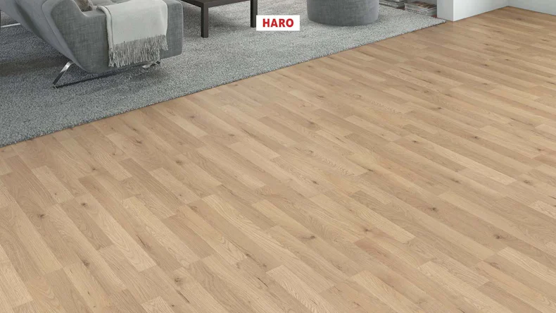 HARO Laminat Sondered. NKL31 SP TC 3-Stab Steineiche strukt. matt