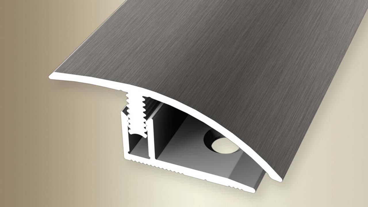 planeo Anpassungsprofil 655 Edelstahloptik 270 cm