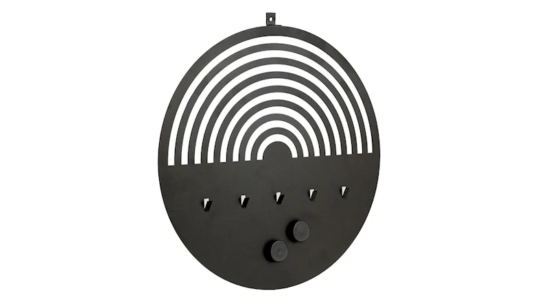 planeo Memoboard - Black 300 Ø