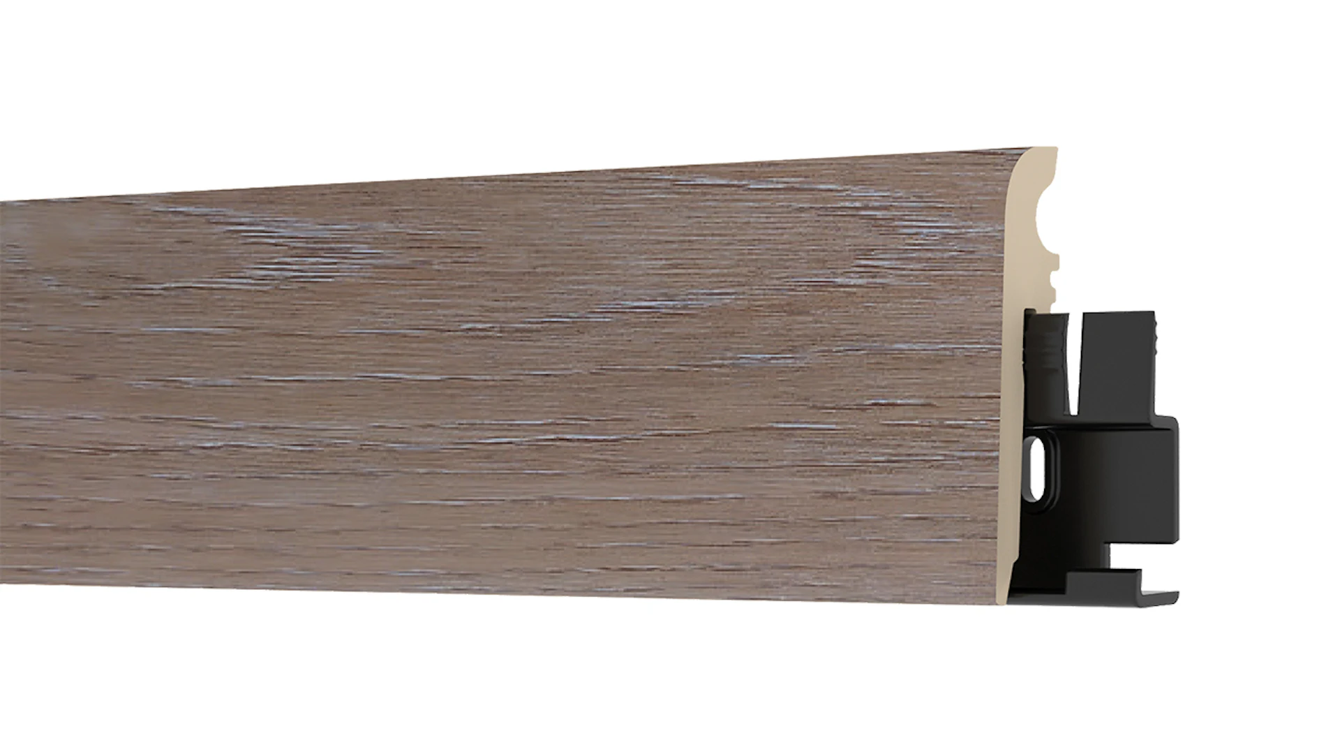 planeo skirting board - oak white horn 2.2m