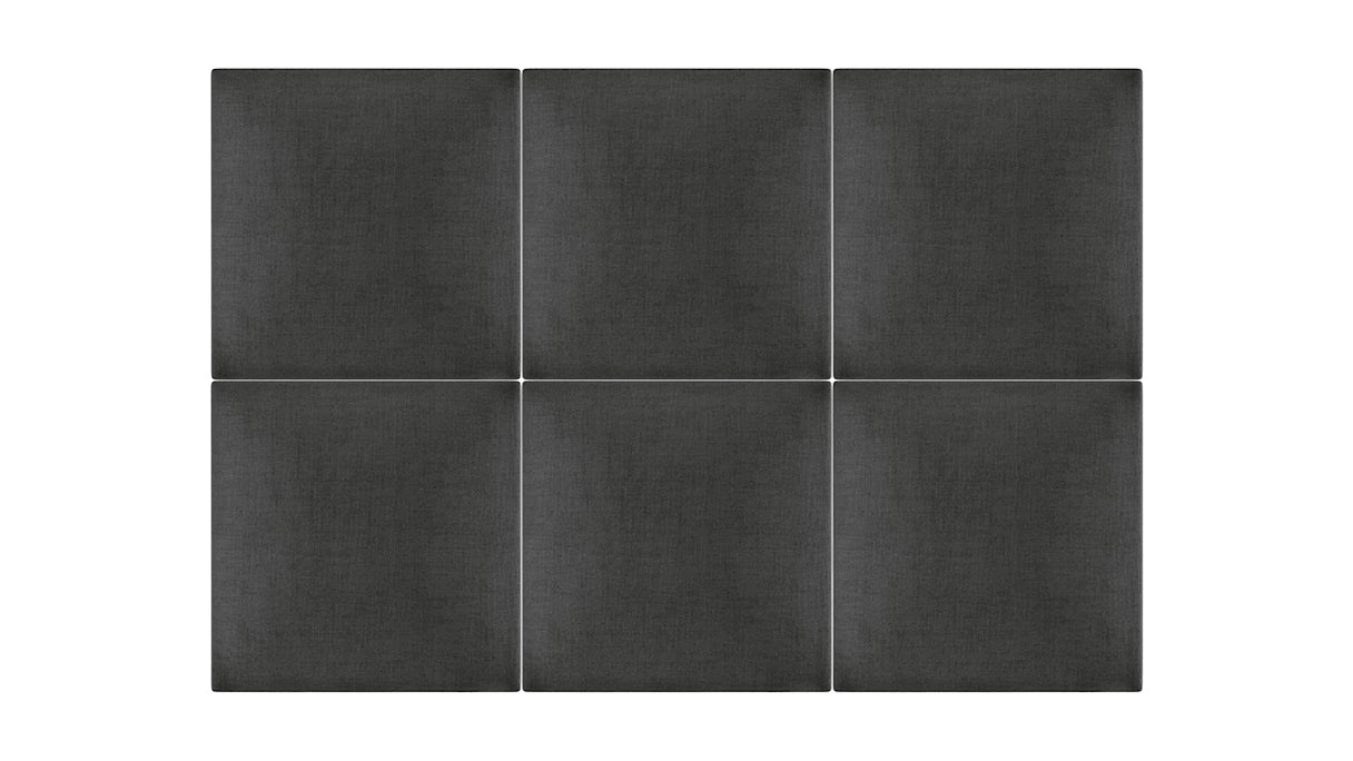 planeo ComfortWall - Acoustic wall cushion 30x30cm anthracite