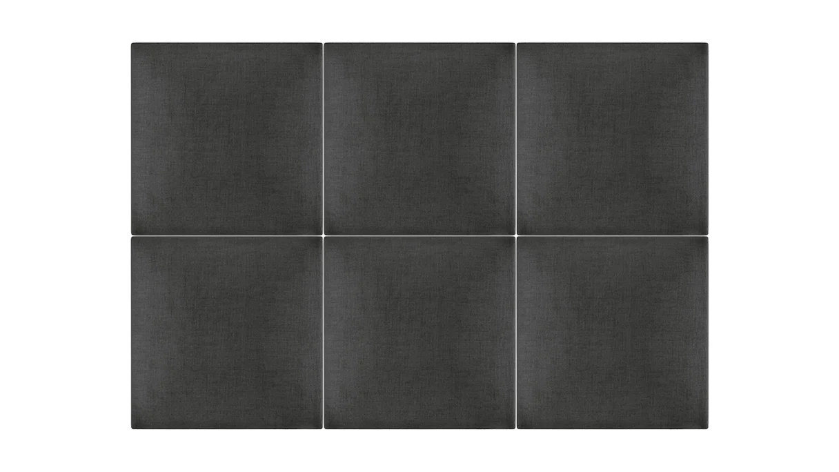 planeo ComfortWall - Akustik Wandkissen 30x30cm Antrazit