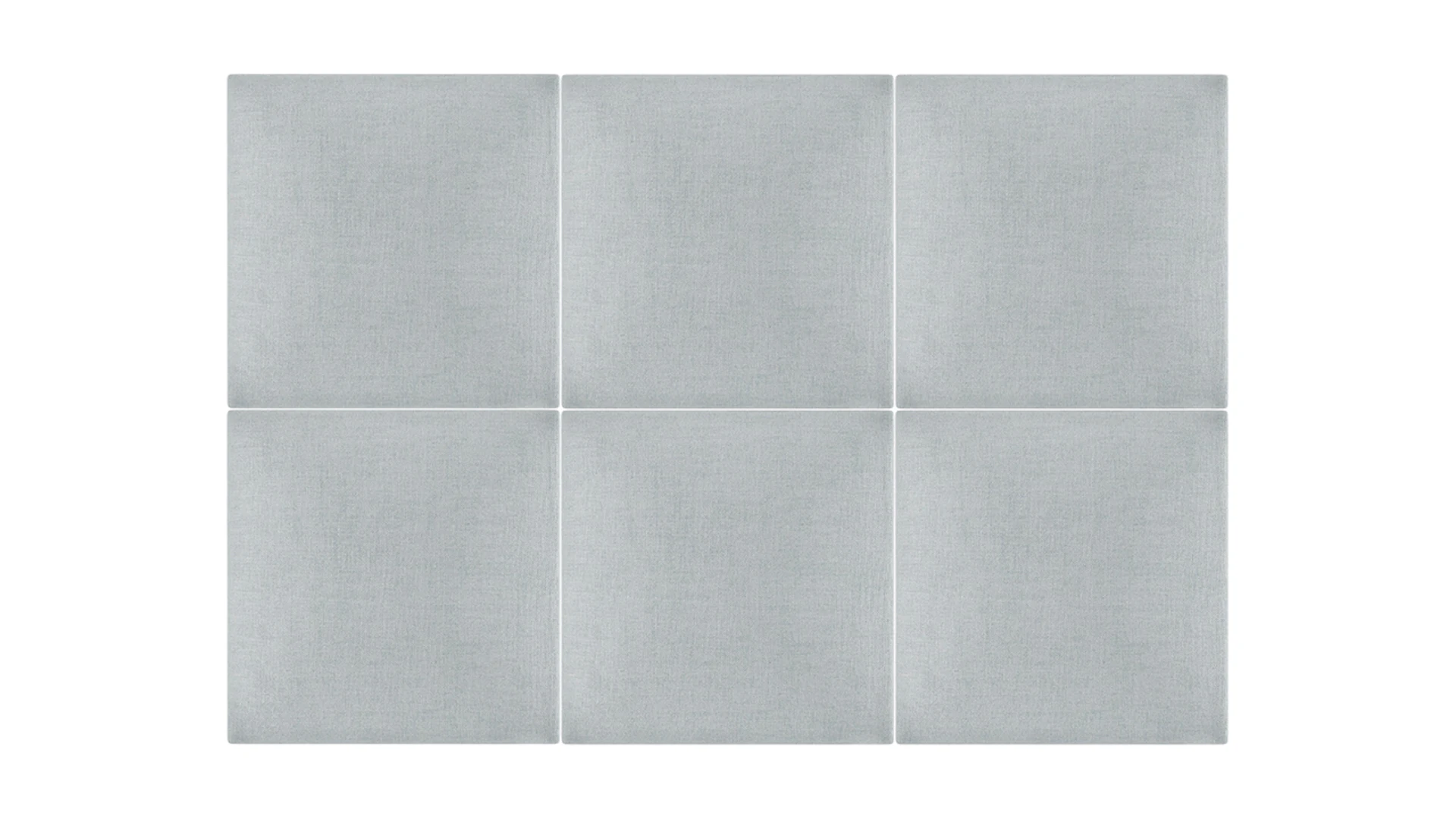planeo ComfortWall - Cuscino da parete acustico 30x30cm grigio chiaro