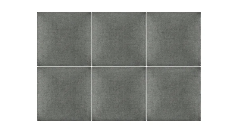 planeo ComfortWall - Akustik Wandkissen 30x30cm Grau