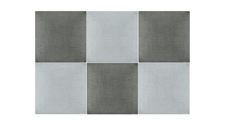 planeo ComfortWall - Akustik Wandkissen 30x30cm Grau