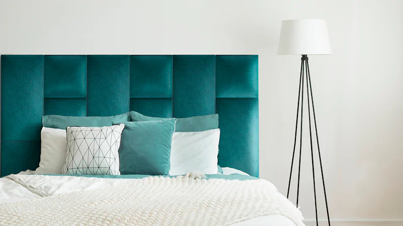 planeo ComfortWall - Akustik Wandkissen 30x30cm Türkis