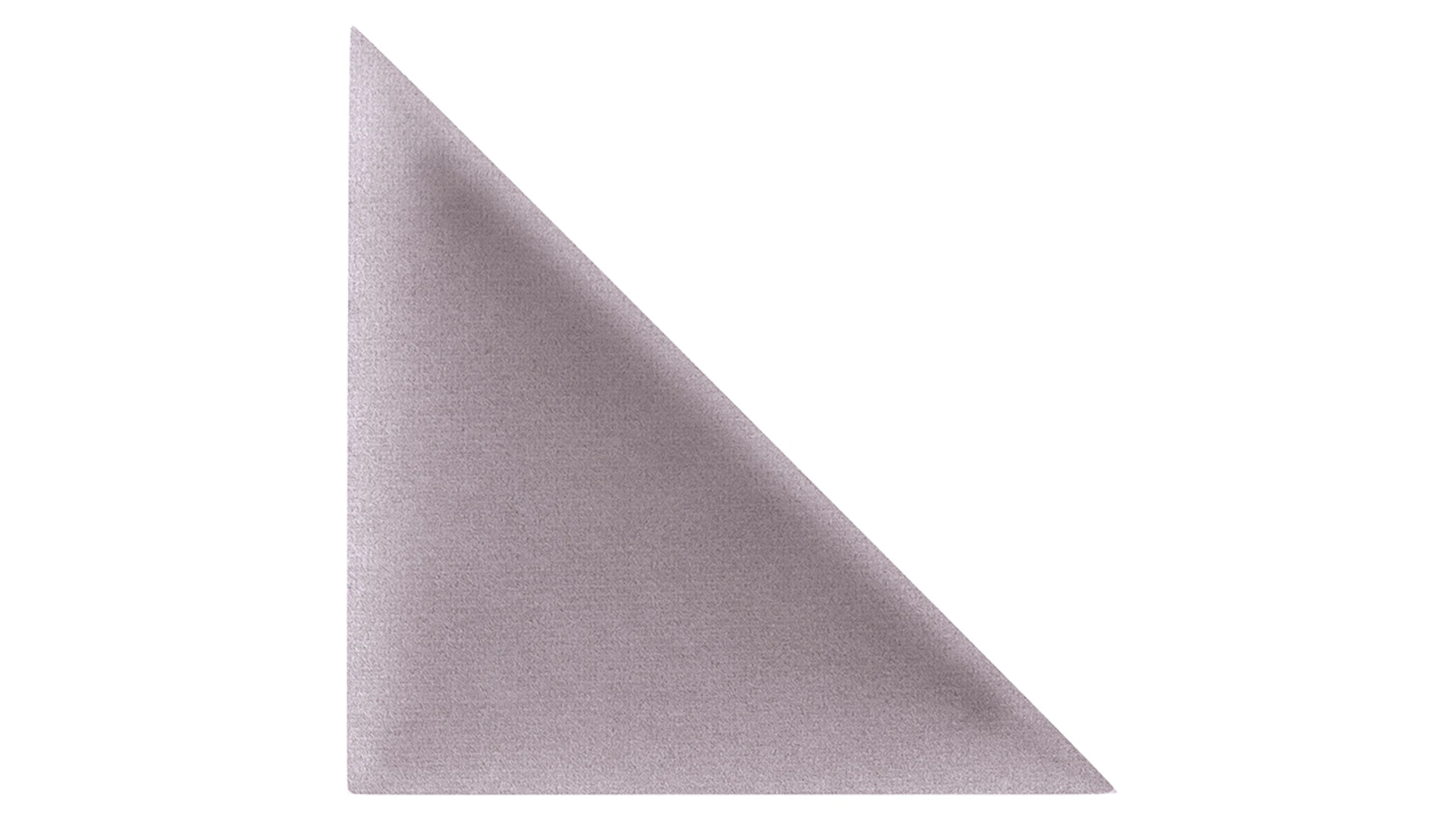 planeo ComfortWall - Cuscino da parete acustico 30x30cm triangolo rosa 2 pezzi.