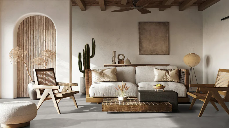 Gerflor Sol PVC clipsable - Senso Clic Premium Pepper Taupe | Made in Europe (61150889)