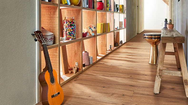 MEISTER Stratifié - MeisterDesign LL 150 Chêne rustique cognac 6256 | Made in Germany (600007-2052220-06256)