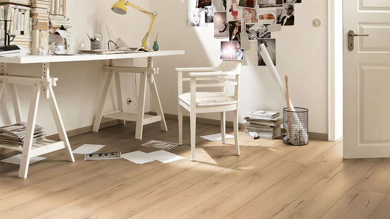 MEISTER Stratifié - MeisterDesign LL 150 Chêne fissuré clair 6258 | Made in Germany (600007-2052220-06258)