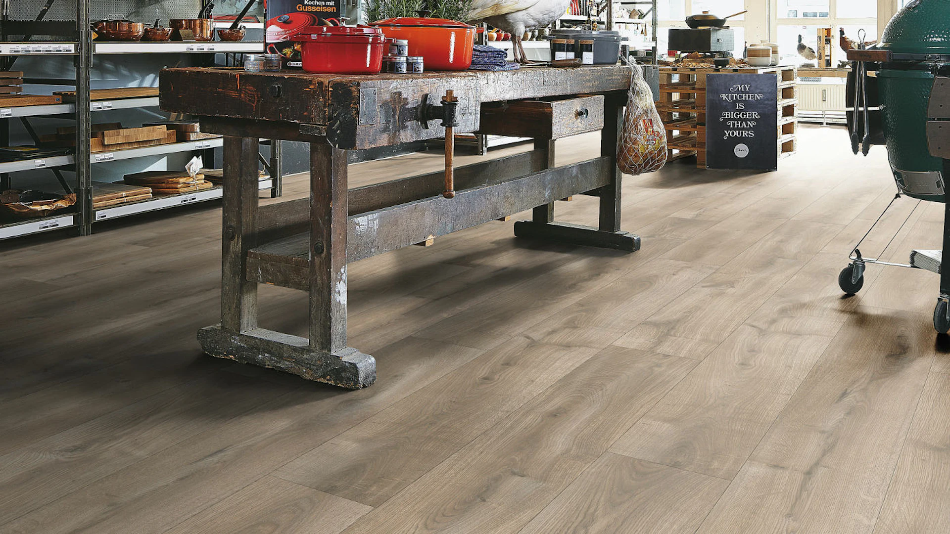 MEISTER Laminate flooring - MeisterDesign LL 250 Oak vintage mohair grey 6288
