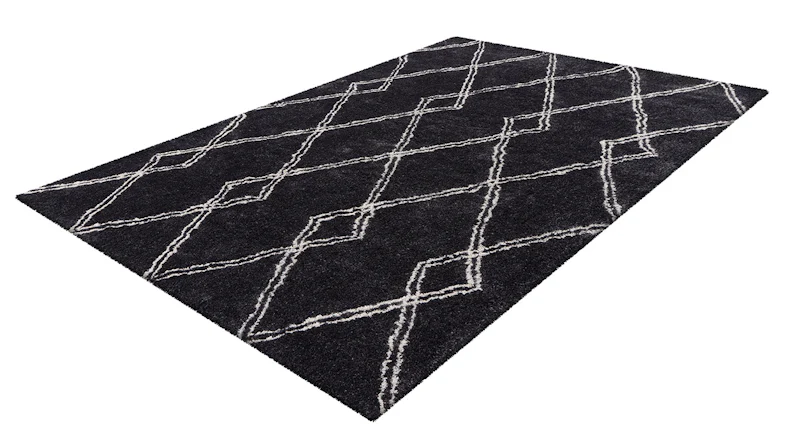 tapis planeo - Orlando 125 anthracite 120 x 170 cm
