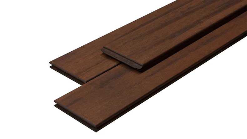 planeo Terrasse en bois - bambou ambre 20 x 140 x 2200mm rustique taillé à la main