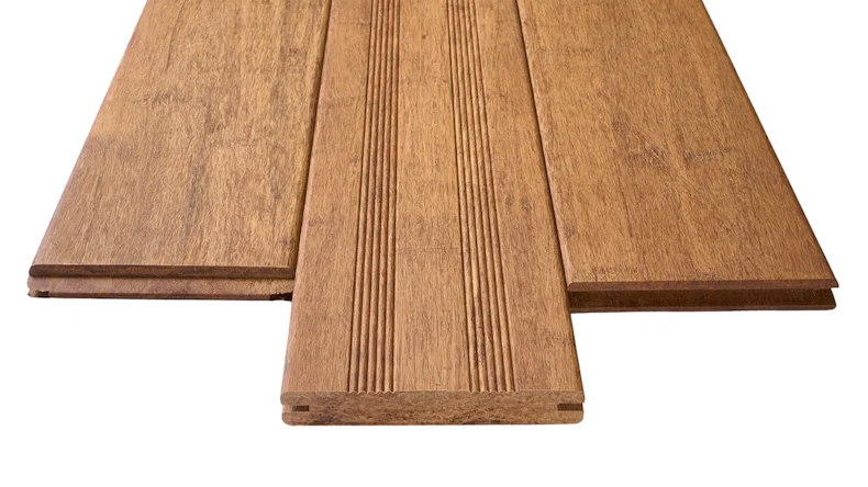 planeo terrasse en bois - bambou sable 20 x 140 x 2200mm lisse/français