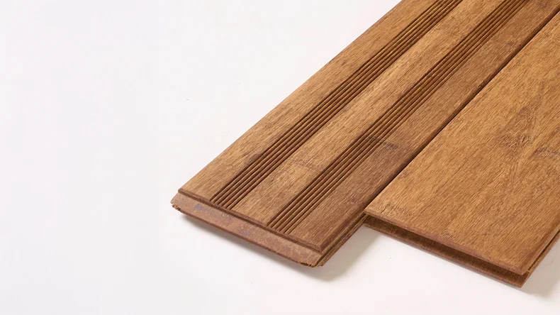 planeo terrasse en bois - bambou sable 20 x 140 x 2200mm lisse/français