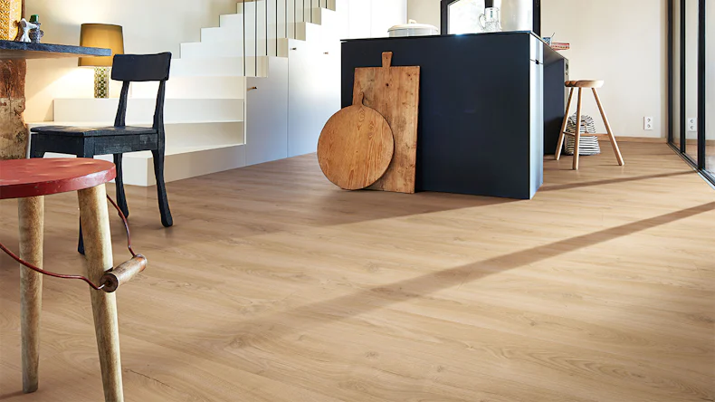 MEISTER Stratifié - MeisterDesign LL 250 Chêne château clair 6841 | gaufrage synchrone (600009-2052248-06841)