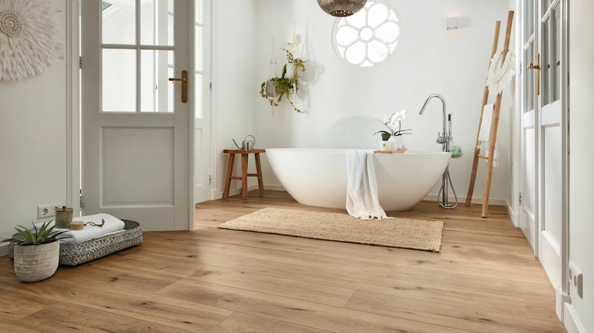 MEISTER Organic Flooring - MeisterDesign comfort DD 600S / DB 600S Field oak light (400001-1287220-06843)