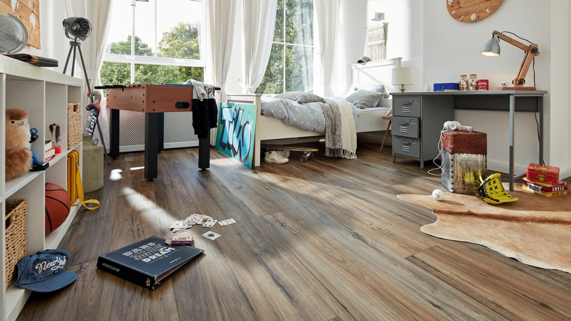 MEISTER Laminate flooring - MeisterDesign LL 150 S Vintage Walnut 6845