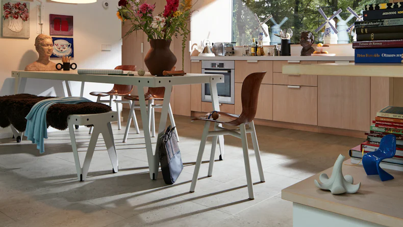 MEISTER Bioboden - MeisterDesign flex DB 400 Terrazzo hell (400008-0858399-06859 - 5934006859)