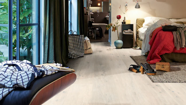 planeo Laminat - Creme Astig Eiche | Authentisches Erscheinungsbild (LAM-6565)