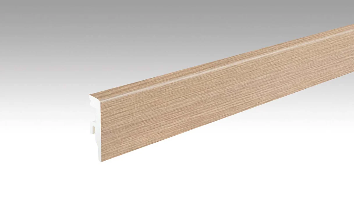 MEISTER Skirting boards Aqua lock oak light 6841 - 2380 x 60 x 16 mm (200014-2380-06841)